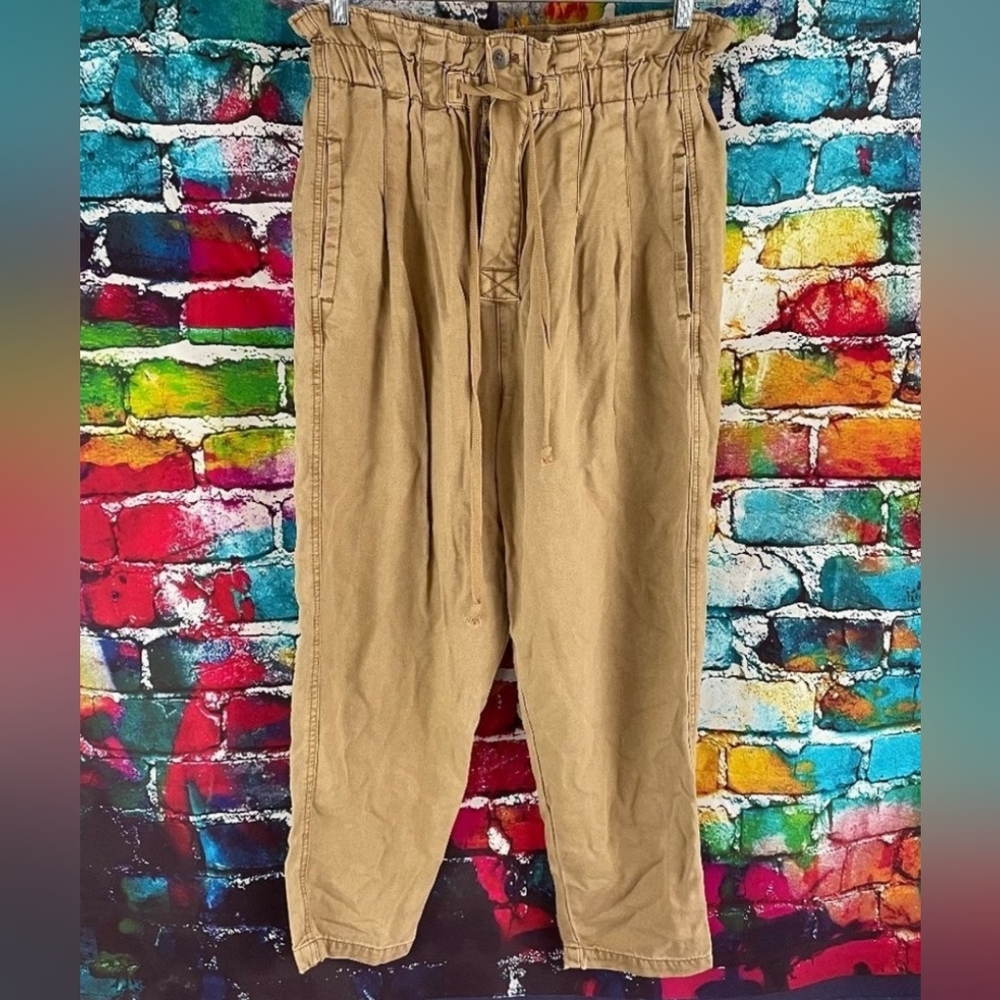 4 pairs of Free People Margate Pleated Trousers, size Medium - Picture 2 of 5